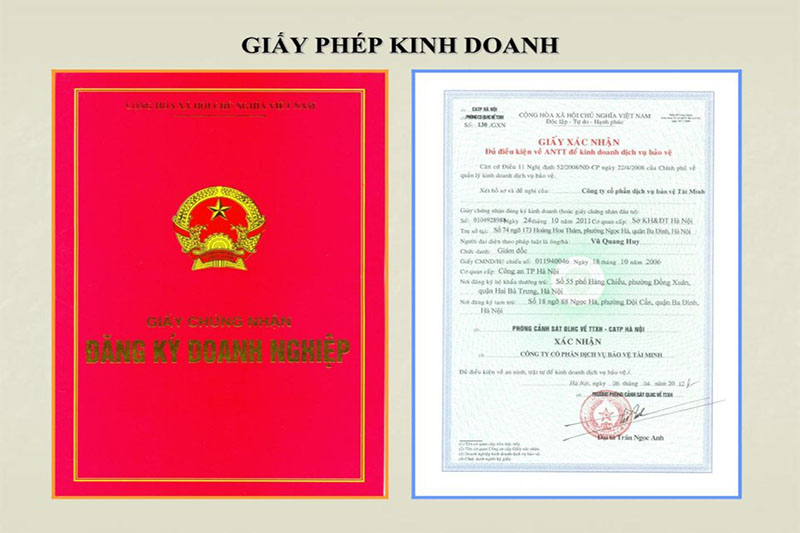 Giấy phép doanh nghiệp