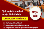 Dịch vụ kế toán thuế huyện Bình Chánh