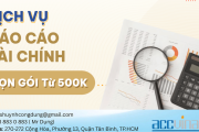 Dịch vụ báo cáo tài chính cuối năm