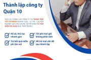 Thành lập công ty Quận 10