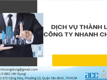 Dịch vụ thành lập công ty trọn gói tại Quận 6 