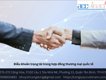 Điều khoản trọng tài trong hợp đồng thương mại quốc tế