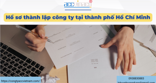 Thủ tục thành lập công ty tại thành phố Hồ Chí Minh