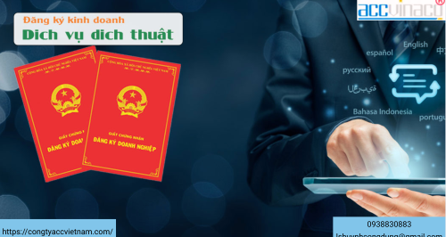 Điều kiện thành lập công ty kinh doanh dịch vụ dịch thuật