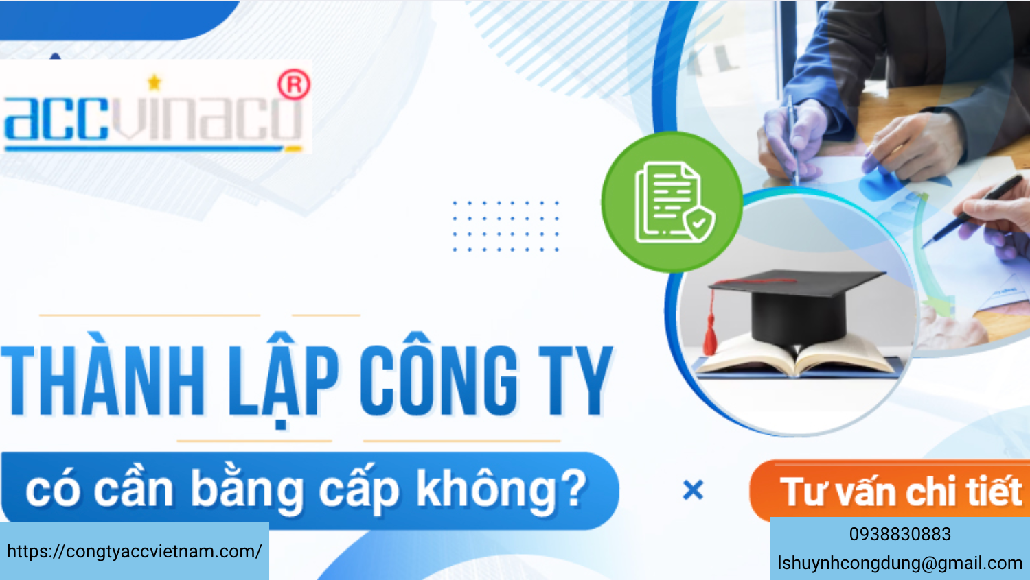 Thành lâp công ty có cần bằng cấp không?