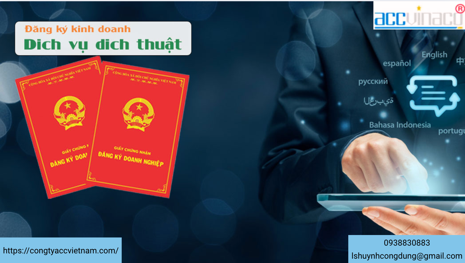 Điều kiện thành lập công ty kinh doanh dịch vụ dịch thuật