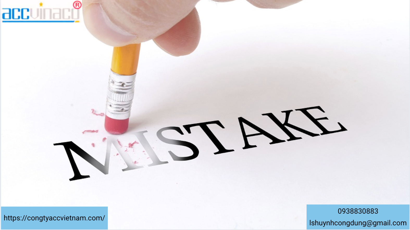 Top lỗi thường gặp khi tự làm hồ sơ thành lập công ty