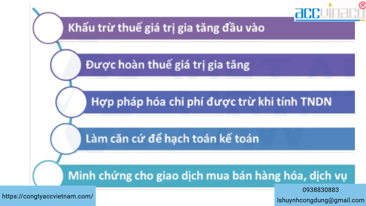 Bắt buộc phải chuyển khoản khi lấy hóa đơn giá trị gia tăng (VAT)