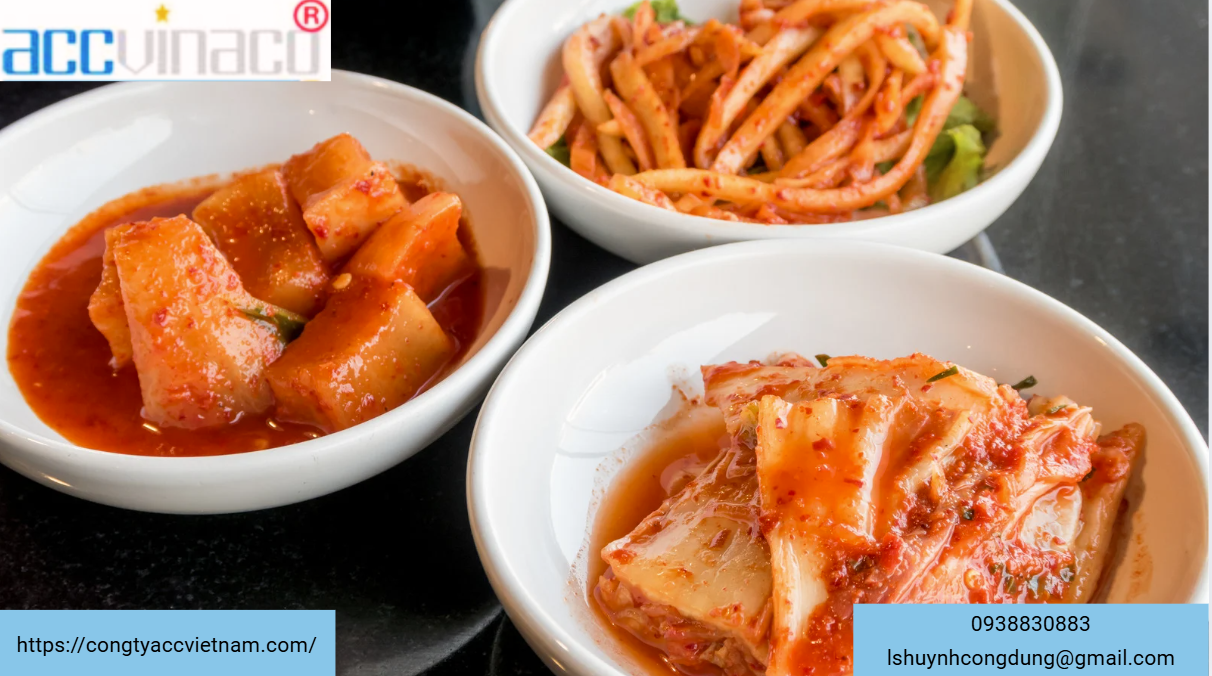 Tự công bố sản phẩm kim chiTự công bố sản phẩm kim chi