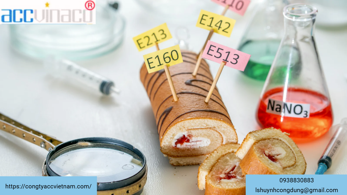 Tự công bố sản phẩm phụ gia thực phẩm