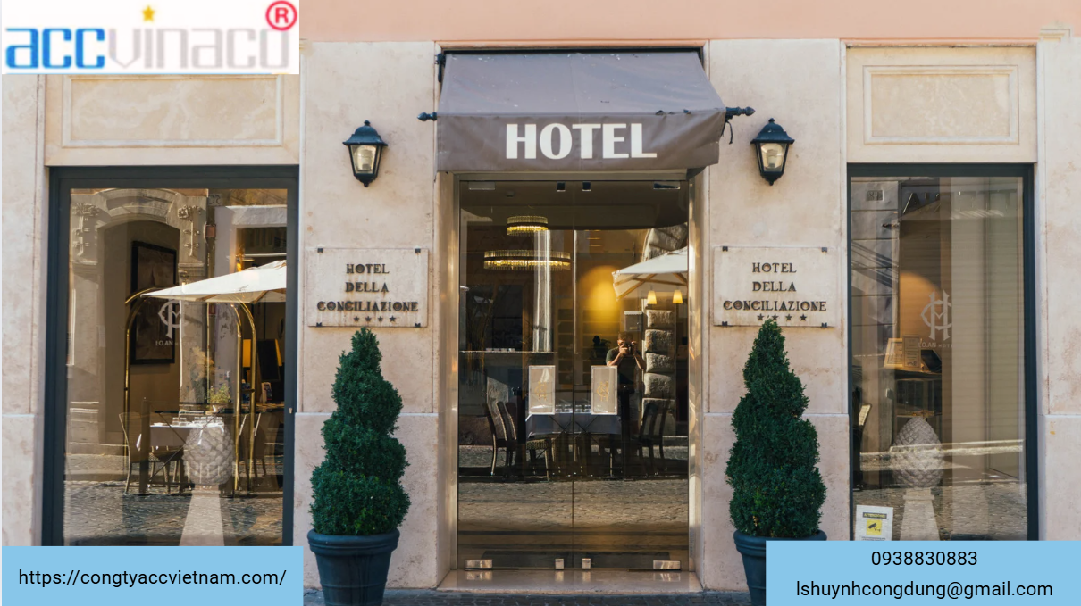 Giấy phép liên quan vận hành nhà hàng khách sạn