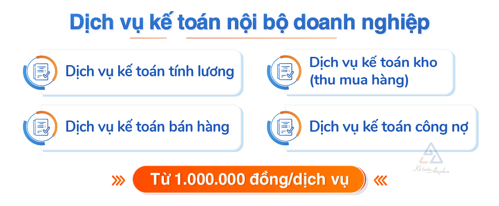 Dịch vụ kế toán nội bộ