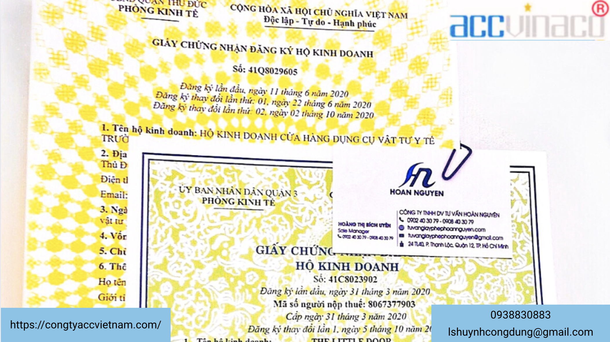 Dịch vụ đăng ký hộ kinh doanh tạp hóa