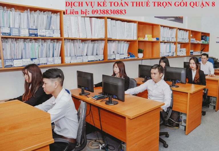 Dịch vụ kế toán thuế Quận 8