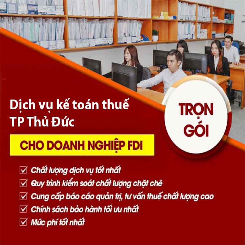 Dịch vụ kế toán thuế Tp Thủ Đức