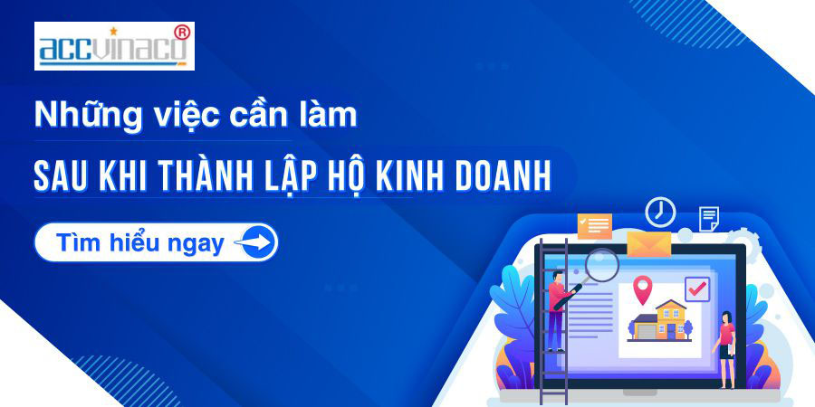 Sau khi có giấy phép kinh doanh cần làm gì?