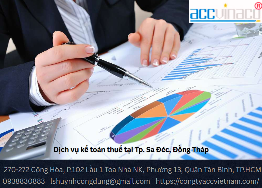 Dịch vụ kế toán thuế tại Tp. Sa Đéc, Đồng Tháp