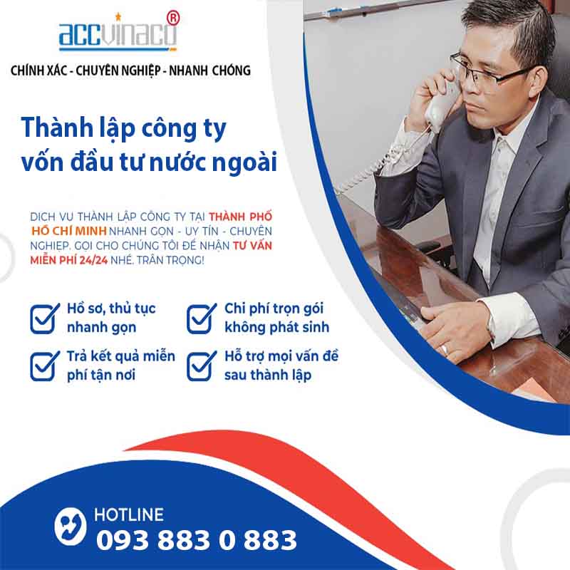 Thành lập công ty vốn đầu tư nước ngoài