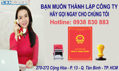 Chi Phí Thành Lập Công Ty, Chi Phi Thanh Lap Cong Ty