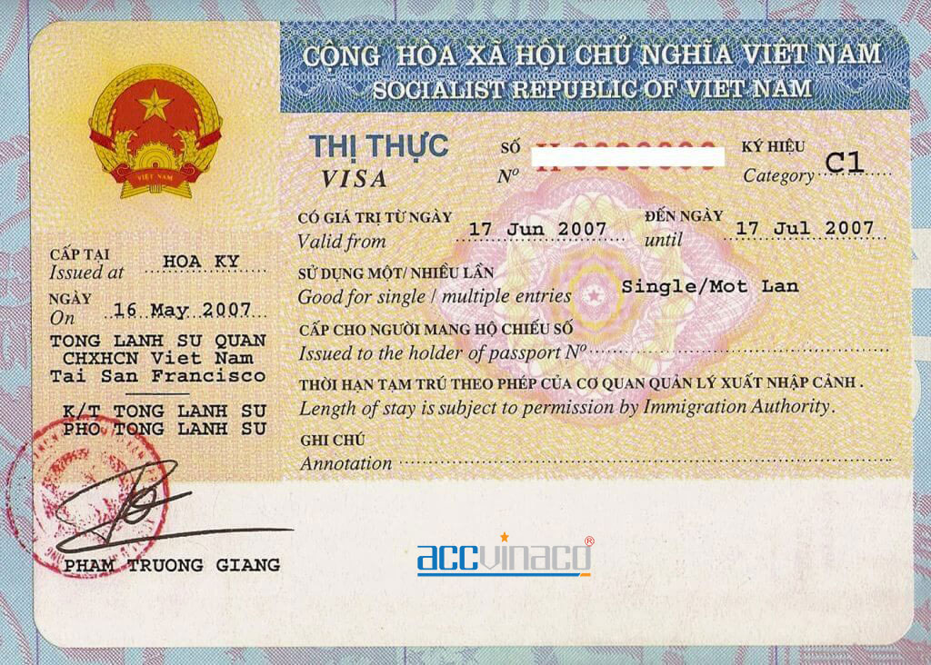 Visa Cho Người Nước Ngoài Tại Việt Nam